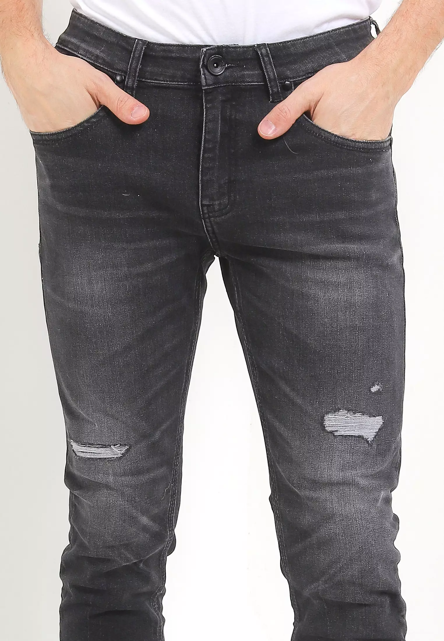 Cressida Skinny Jeans Pants B289A - Grey