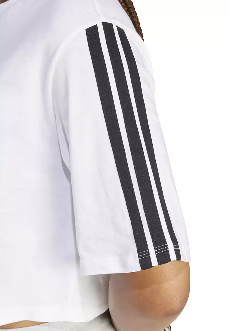 Essentials 3-Stripes Cotton Loose T-Shirt