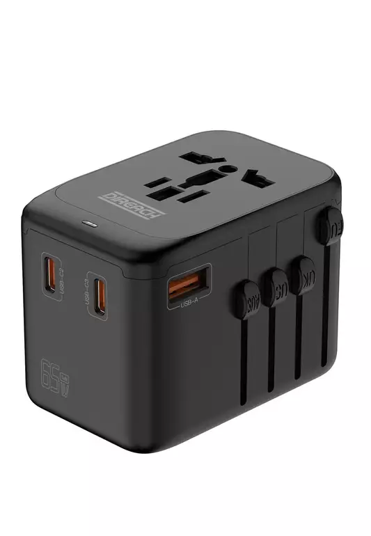 4 Port 65W GaN World Travel Adapter