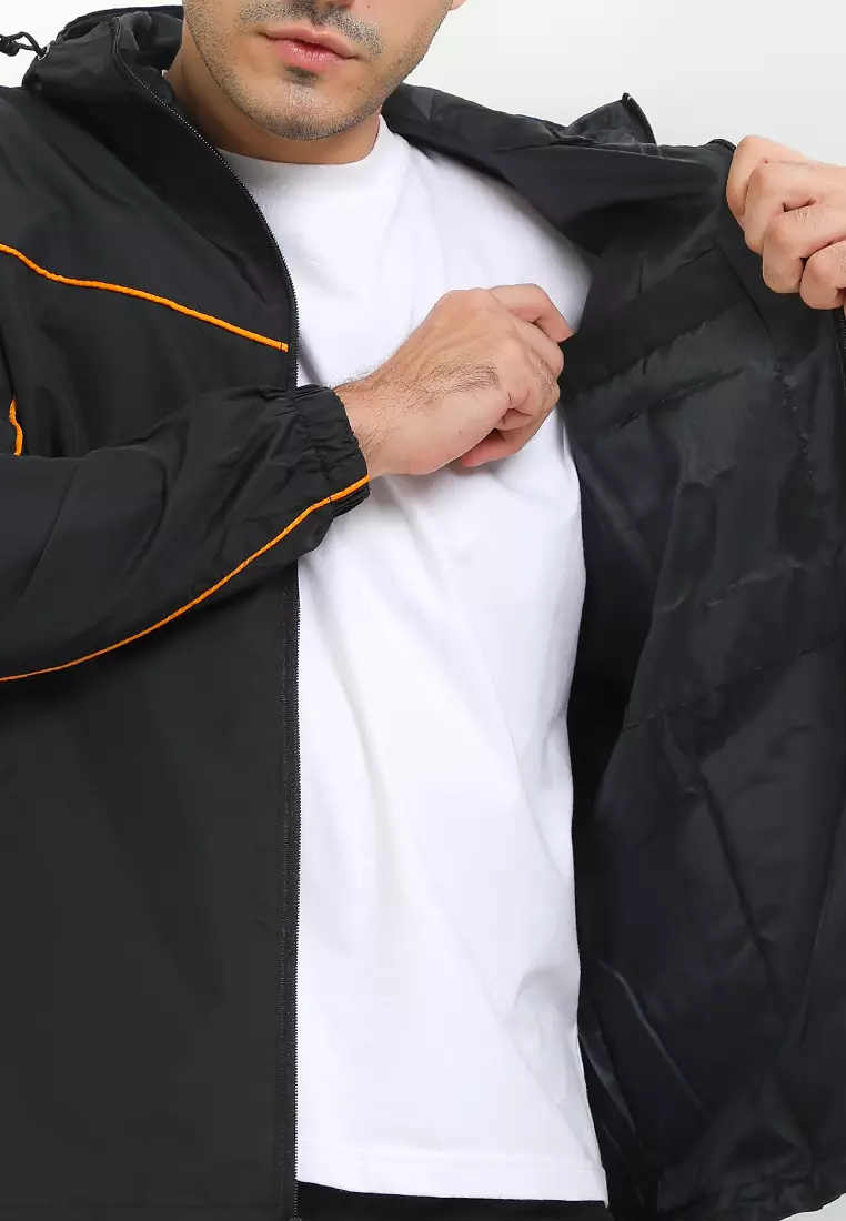 SYZLO Jaket Outdoor Packable Bisa Dilipat Jadi Tas - Black