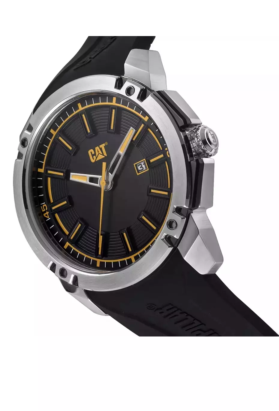 Men AH.141.21.127Silicone Black Silver