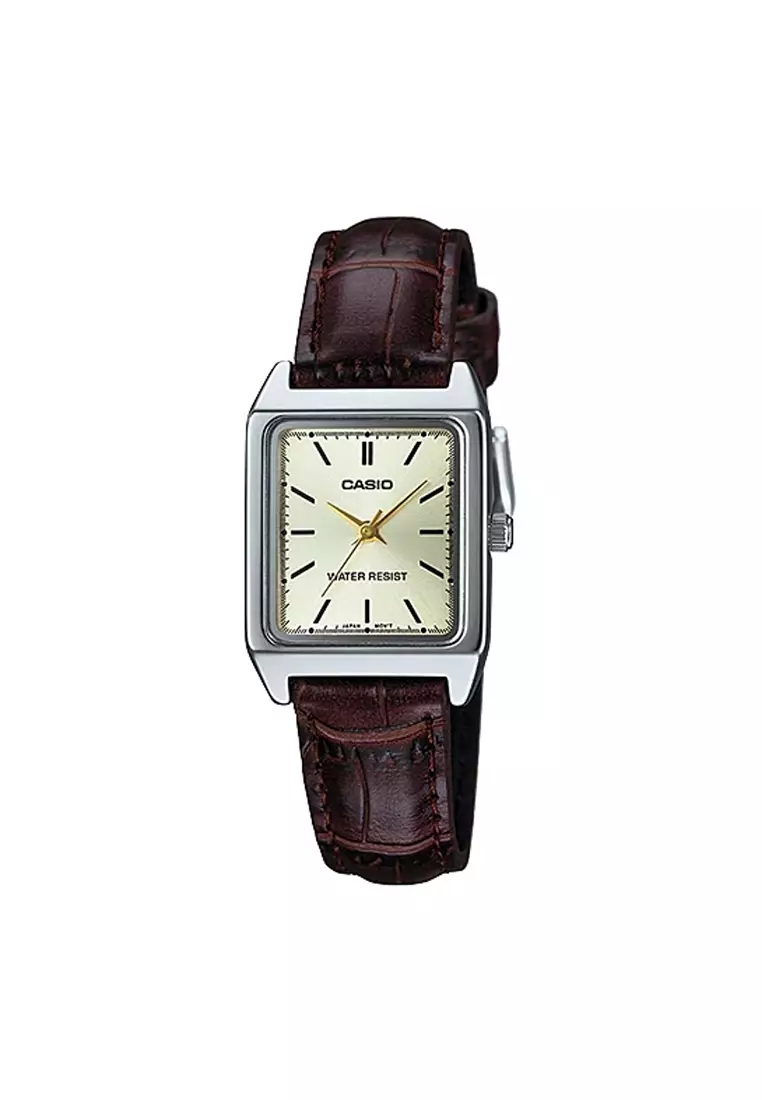 Casio watches square on sale dial