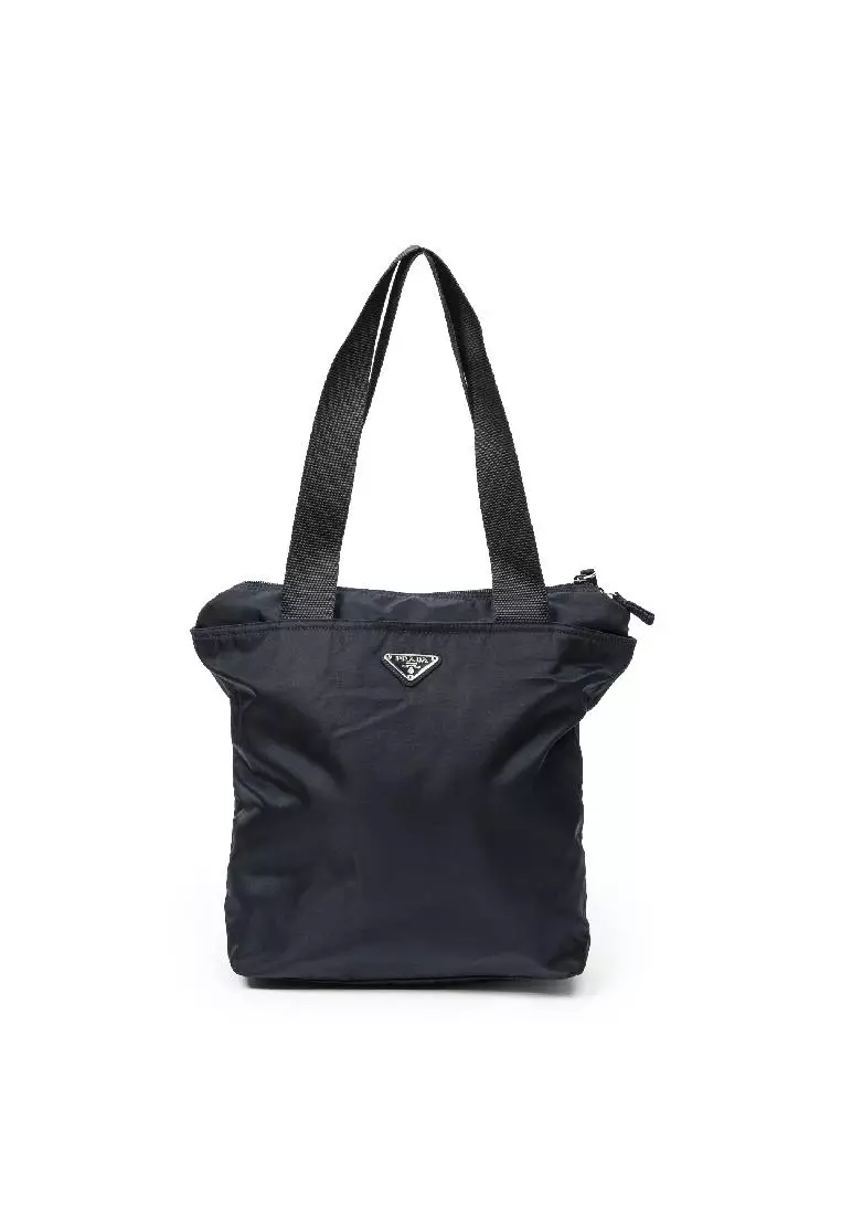 Prada square nylon online bag