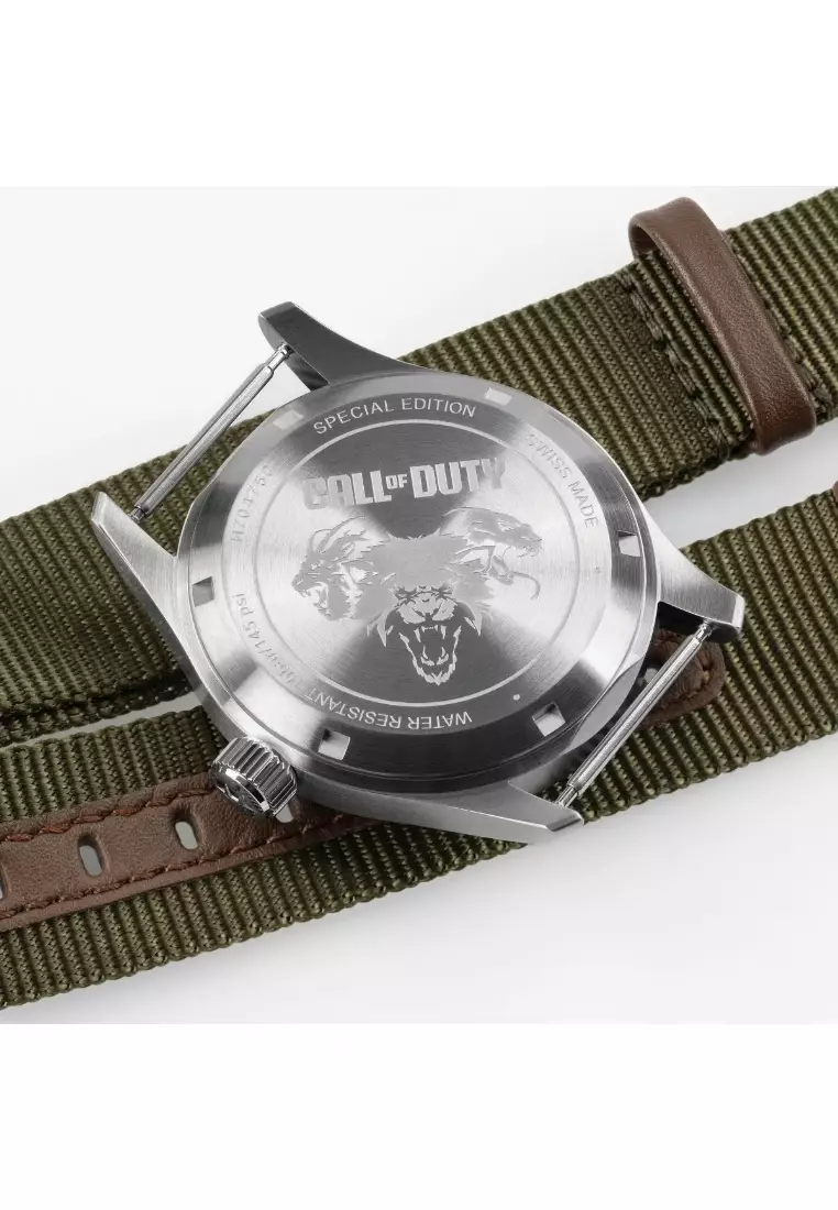 HAMILTON KHAKI FIELD CALL OF DUTY 38MM MEN WATCH (HMT-H70475930)