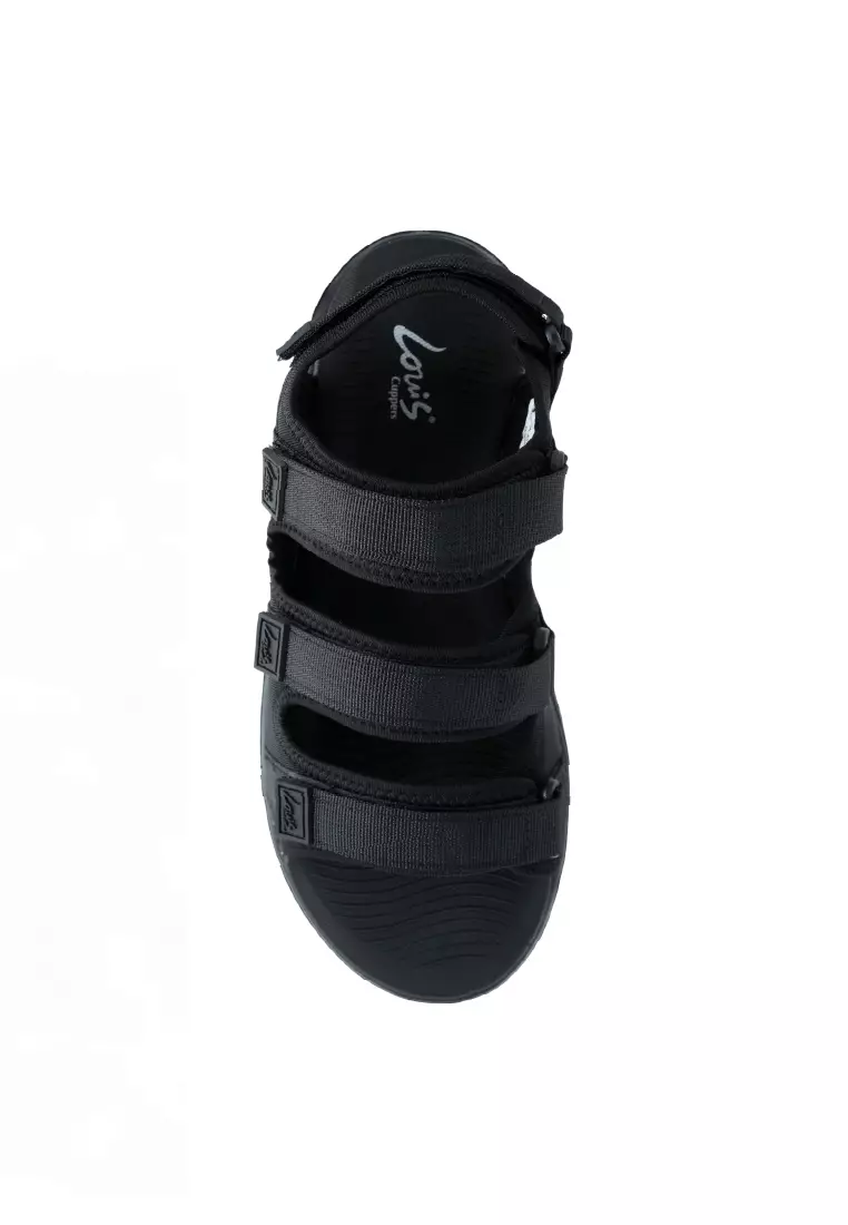 Men Slip On Faux Leather Classic Casual Sandals - 250441272