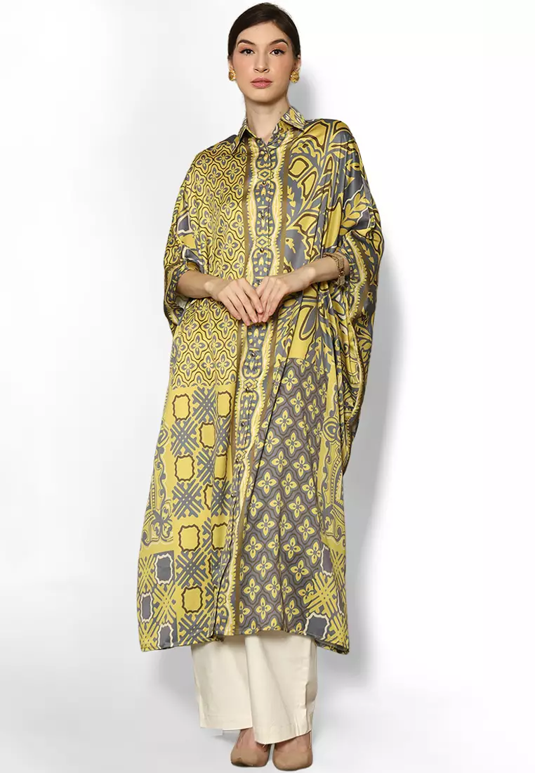 Kanzi Collared Kaftan