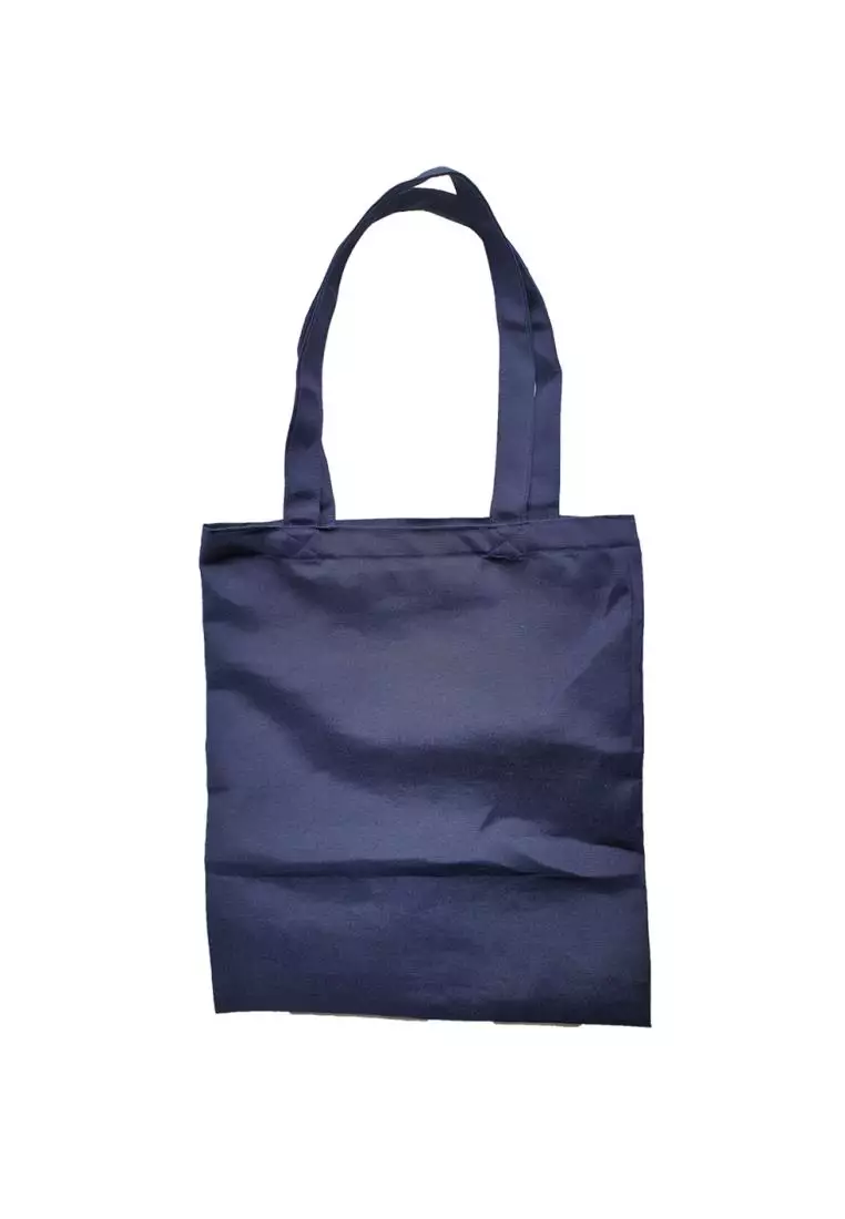 Dark blue cheap tote bag