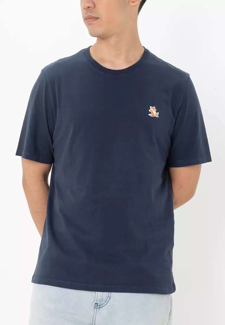 Maison Kitsune Chillax Fox Patch Regular T-Shirt (ik) 2025
