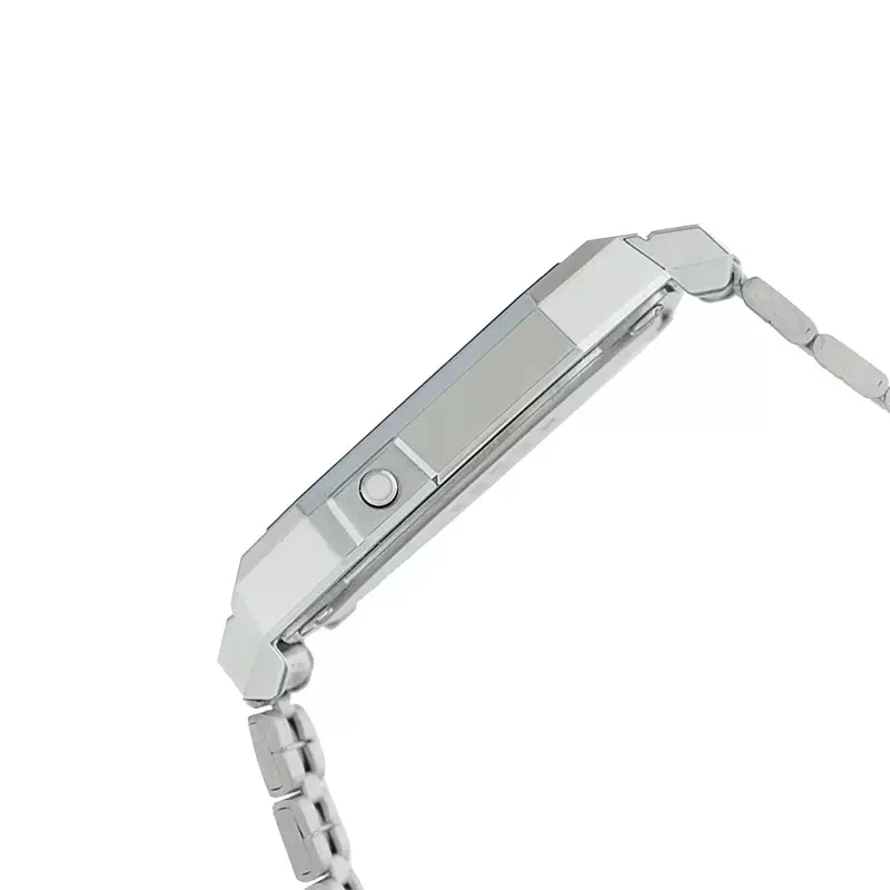 Jam Tangan Wanita Digital Casio Standard A700W-1ADF A700 Vintage Digital Dial Stainless Steel Band