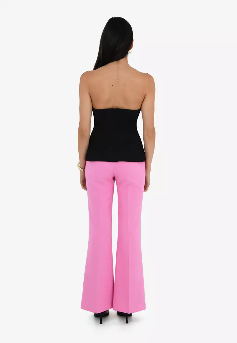 Belmore Crepe Flared Pants