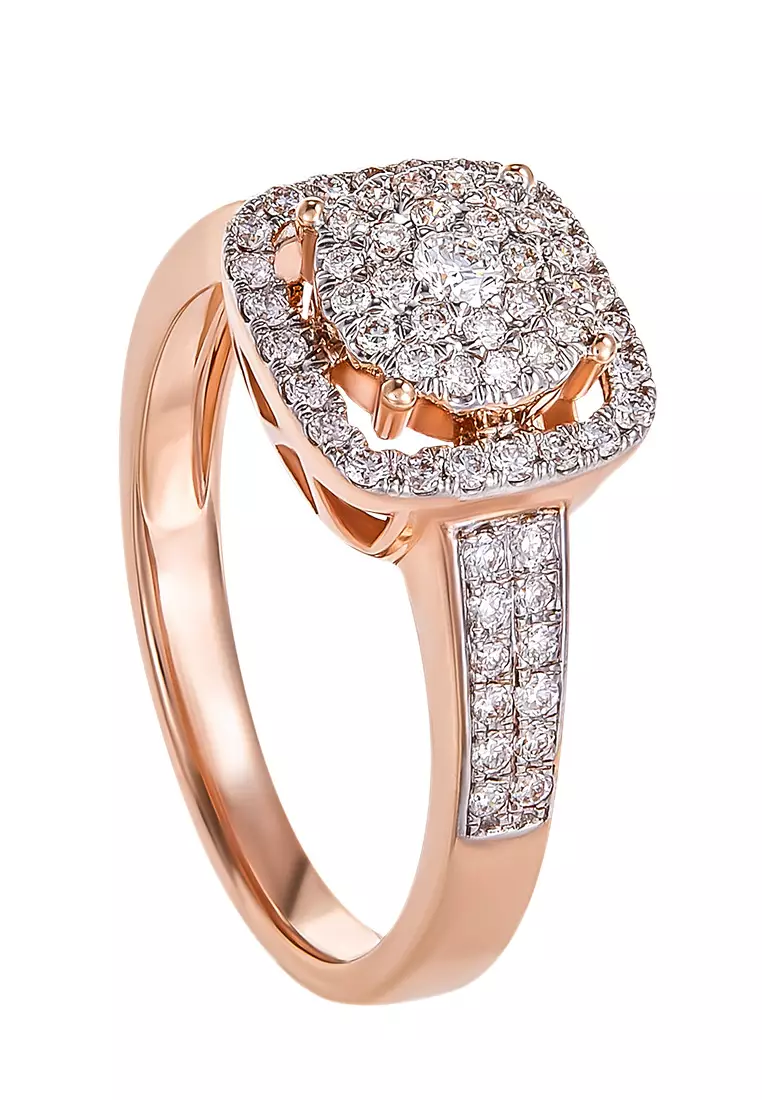 Habib rose gold ring discount