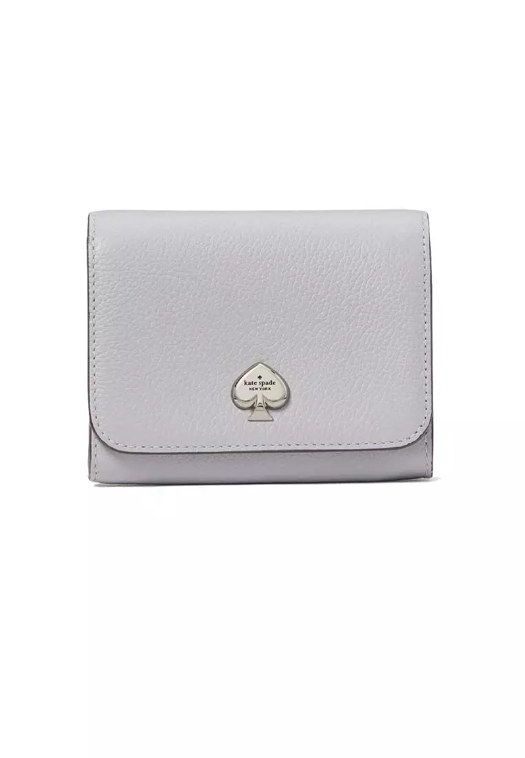 Buy Kate Spade Kayla Small L-zip Wallet Mountain Grey KK056 2026