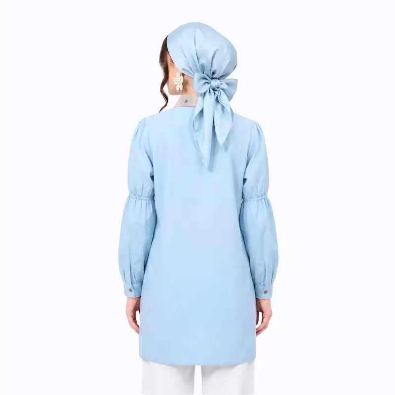 Tunik Batik Wanita - Bhatara Batik Kayana - Atasan Batik Modern Lengan Panjang