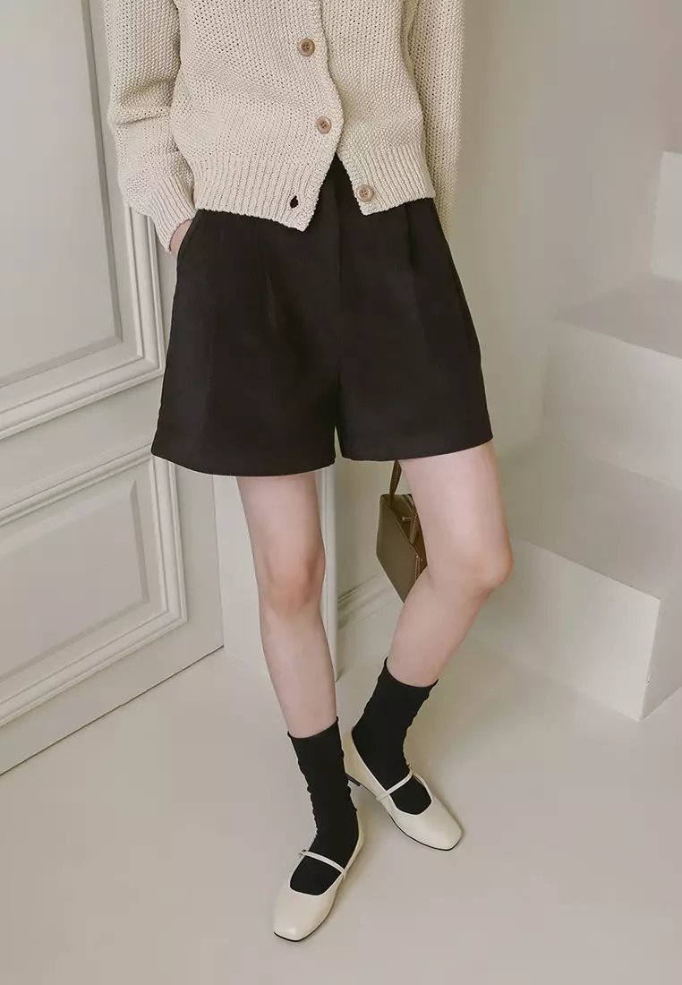 Nhibre Maryjane Flats (1cm) - Ivory