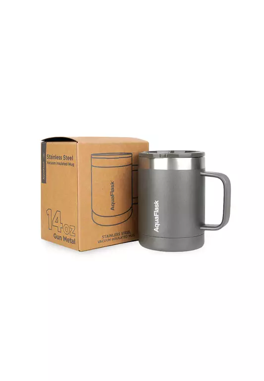 14oz Mug Gun Metal
