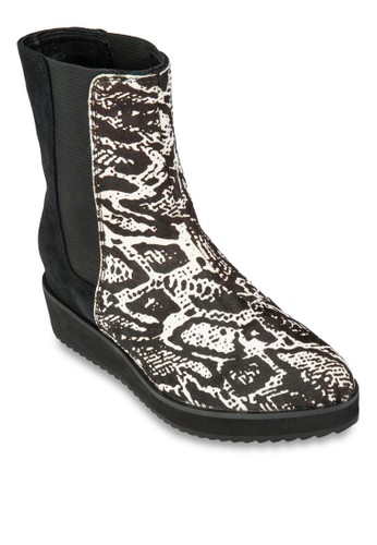 Leopard Print Boots,zalora 衣服評價 女鞋, 靴子