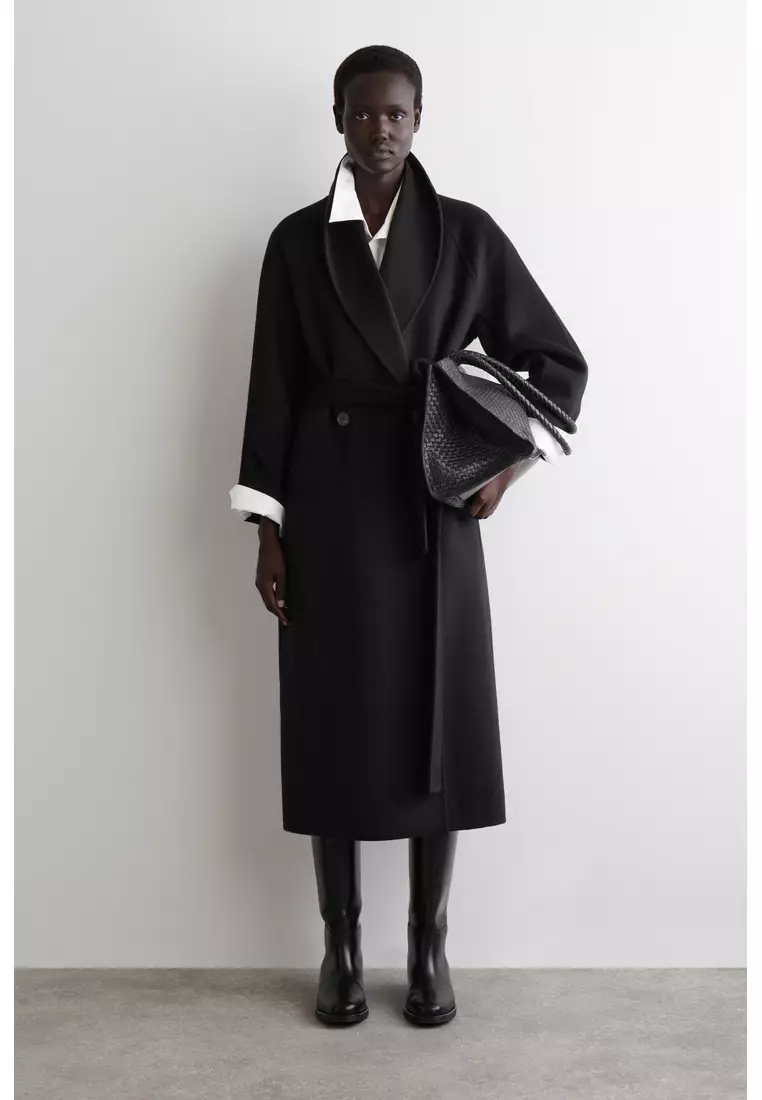Buy COS GATHERED OPEN-BACK MIDI DRESS 2026 Online | ZALORA