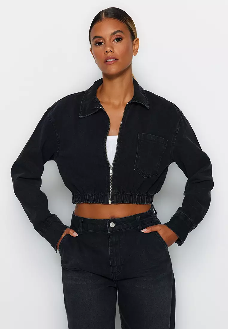 Trendyol Cropped Jacket 2024, Buy Trendyol Online