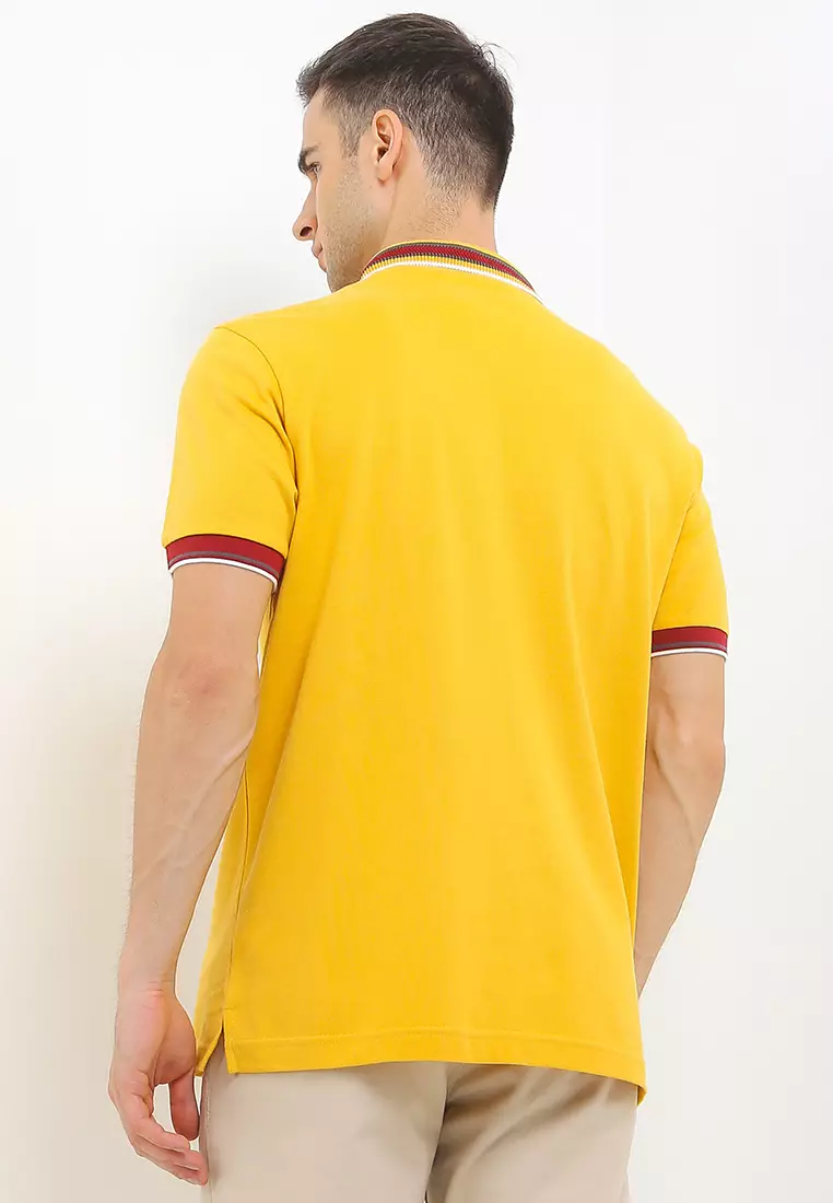 Ginova Stripe Collar Polo
