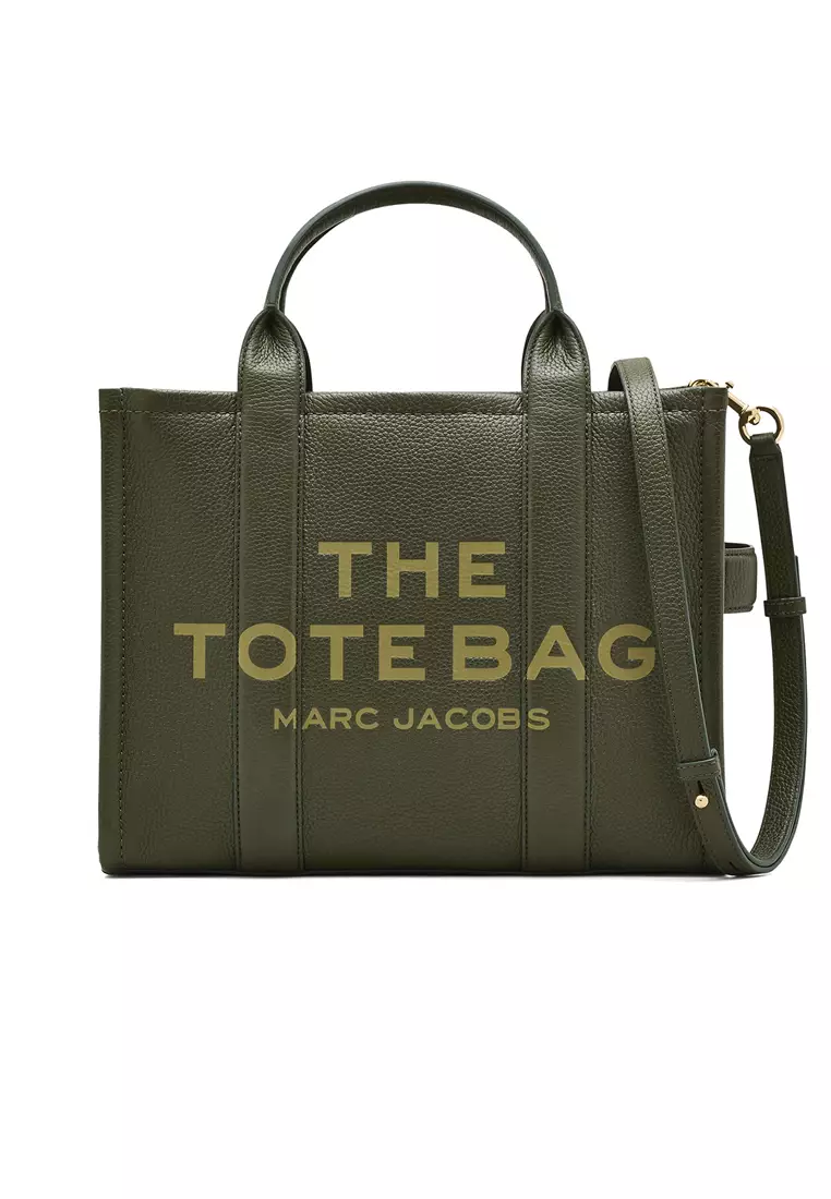 Buy Marc Jacobs The Leather Medium Tote Bag Forest H004L01PF21