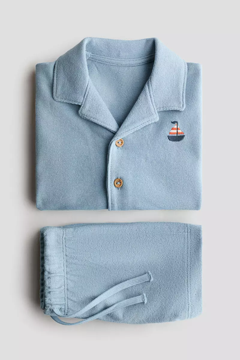 2-piece cotton jersey set