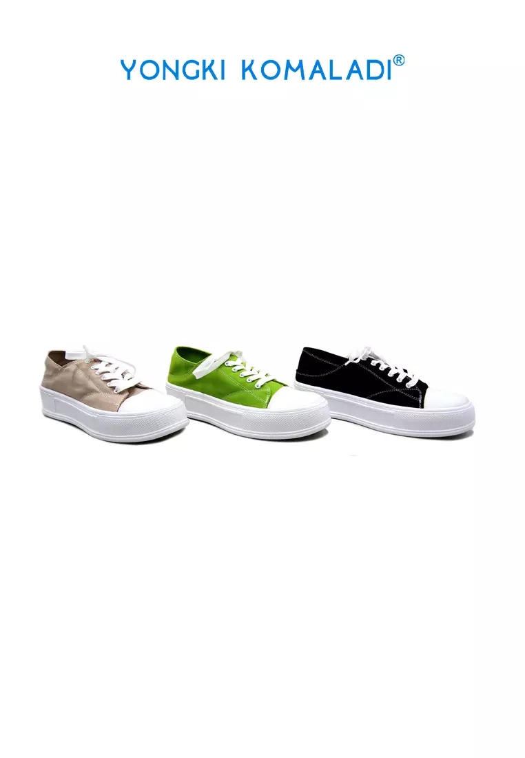 [ ORIGINAL ] YONGKI KOMALADI SEPATU CASUAL OL-RNY2621-22 BEIGE