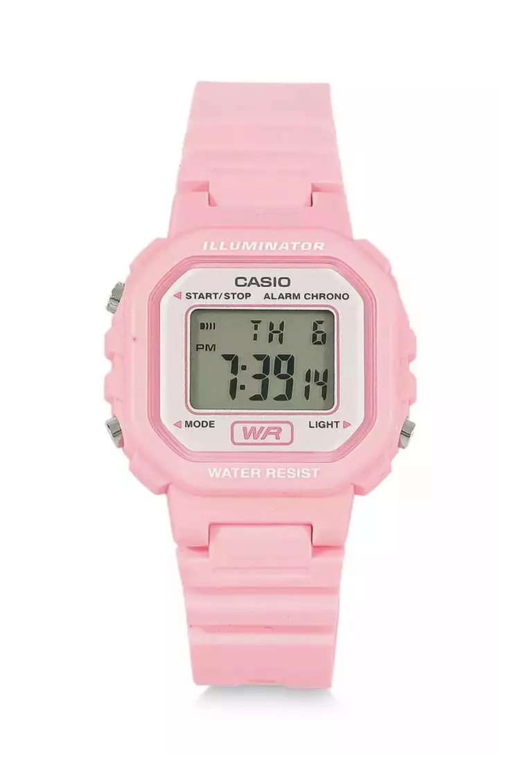 Casio Jam Tangan - Pink - Resin - LA-20WH-4A1DF