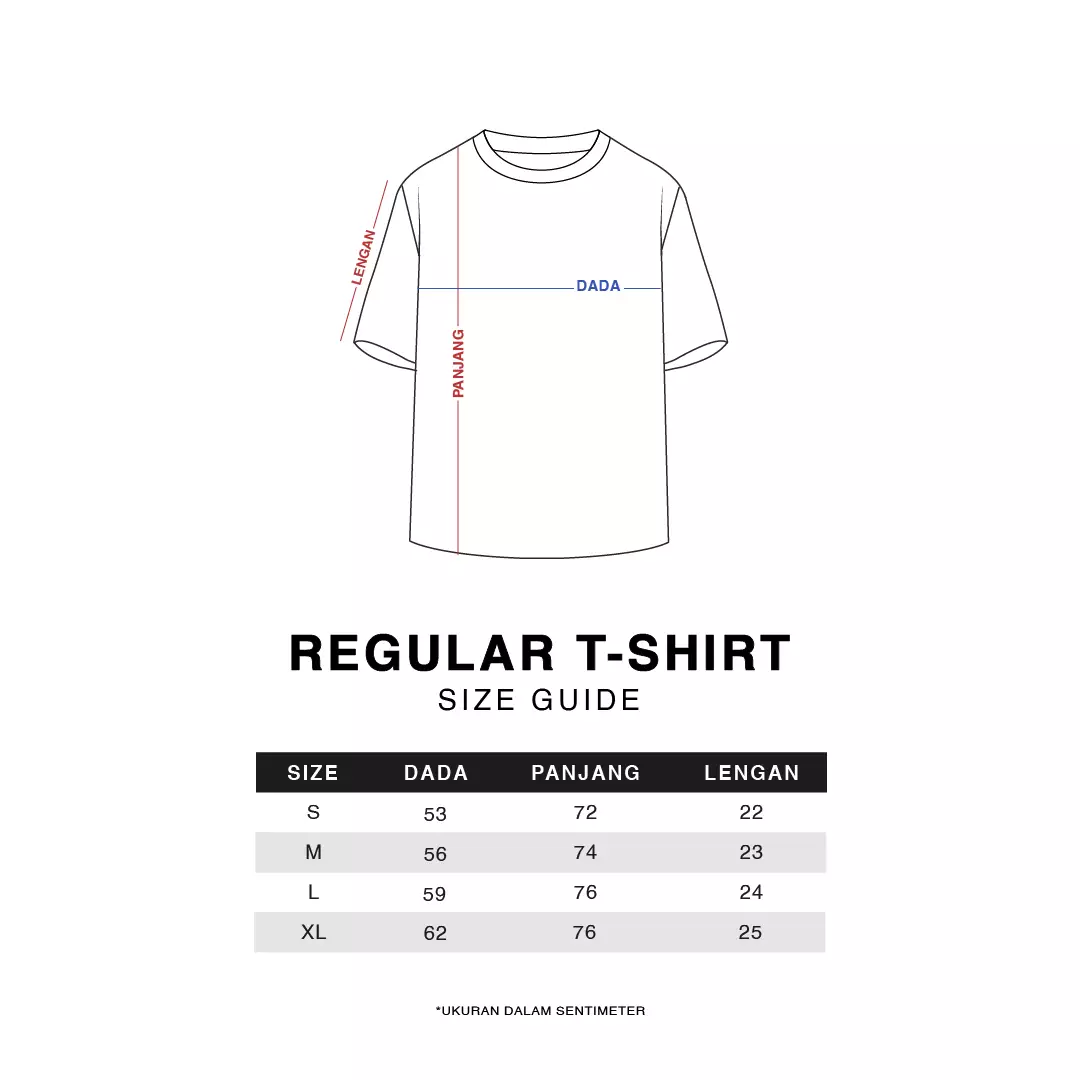 Kaos Regular  Pria John Doe Navy