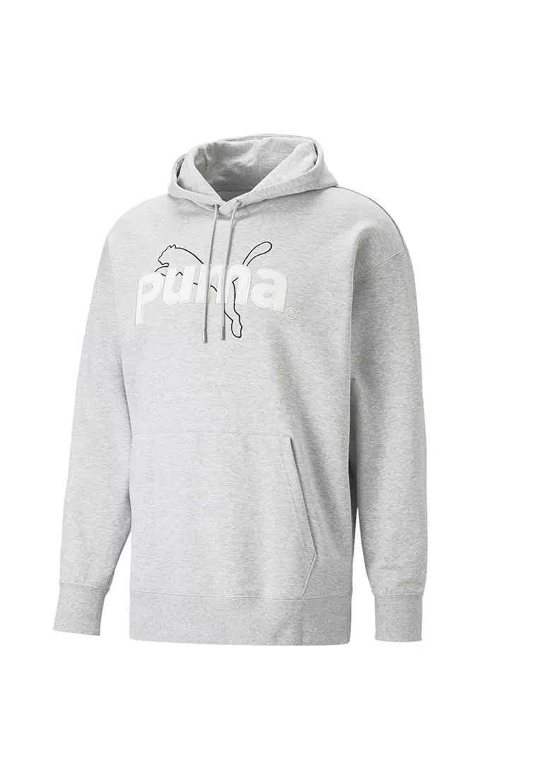 Puma cheap logo hoodie