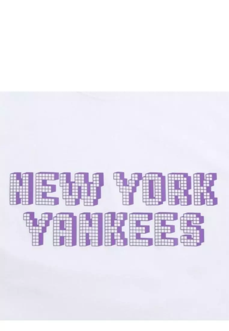 MLB PLAY PIXEL LETTERING NEW YORK YANKEES T-SHIRT