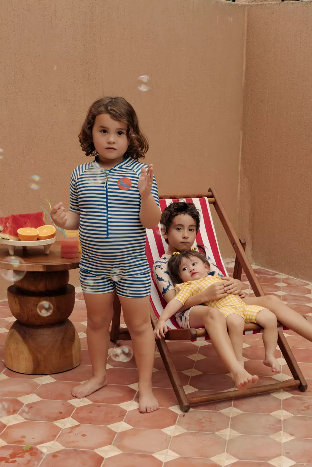 BOHOPANNA - SHORT SLEEVE DIVING - BAJU RENANG ANAK LAKI LAKI - YELLOW