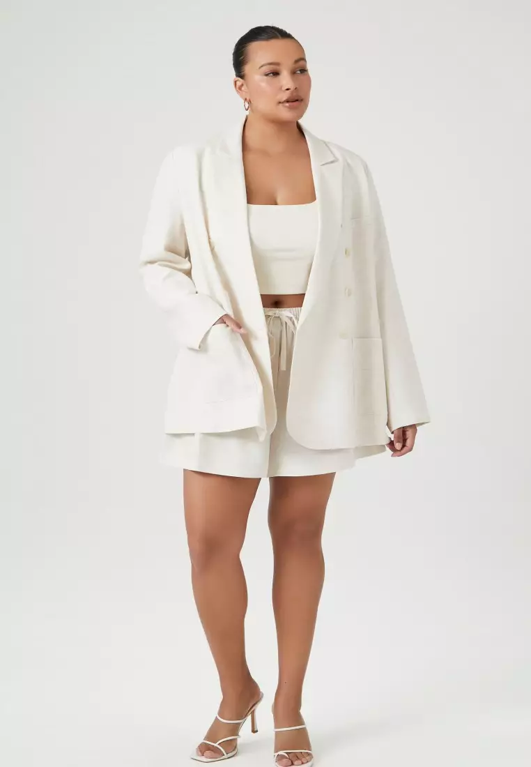 Forever 21 plus size blazer clearance