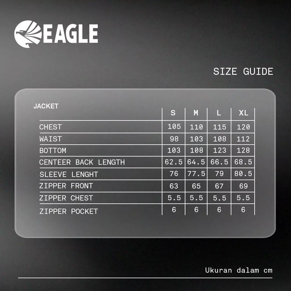 Eagle Jacket Swift - HITAM