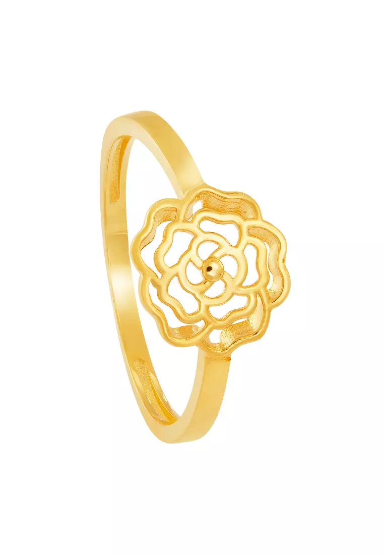 HABIB Oro Italia 916 Yellow Gold Ring GR54230324 (22K Gold)