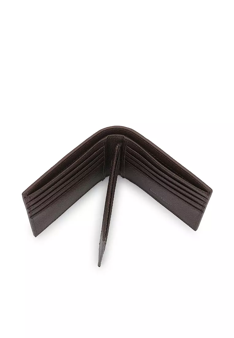 Gift Set - Leather RFID Wallet + 35mm Automatic Buckle Belt (禮盒 - 皮具錢包 + 腰帶) - 棕色 / 黑色