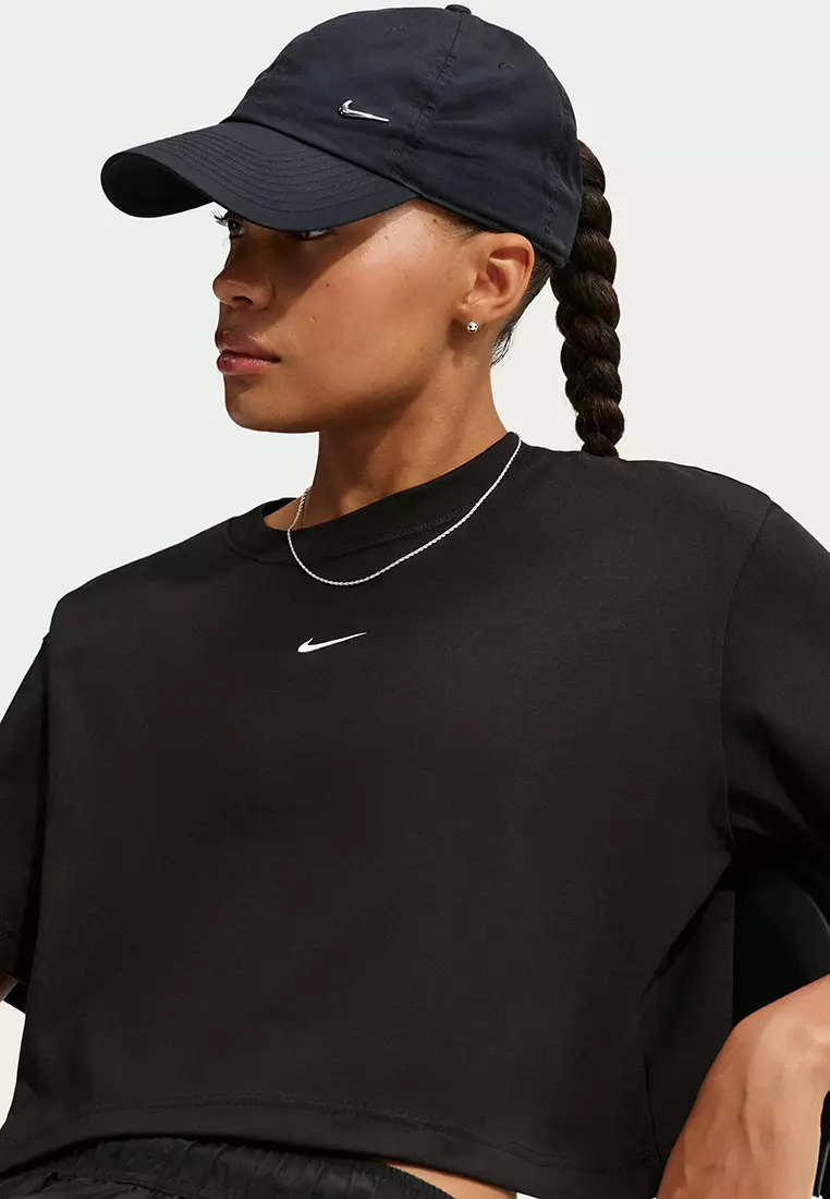 Sportswear Loose Short-Sleeve Cropped T-Shirt