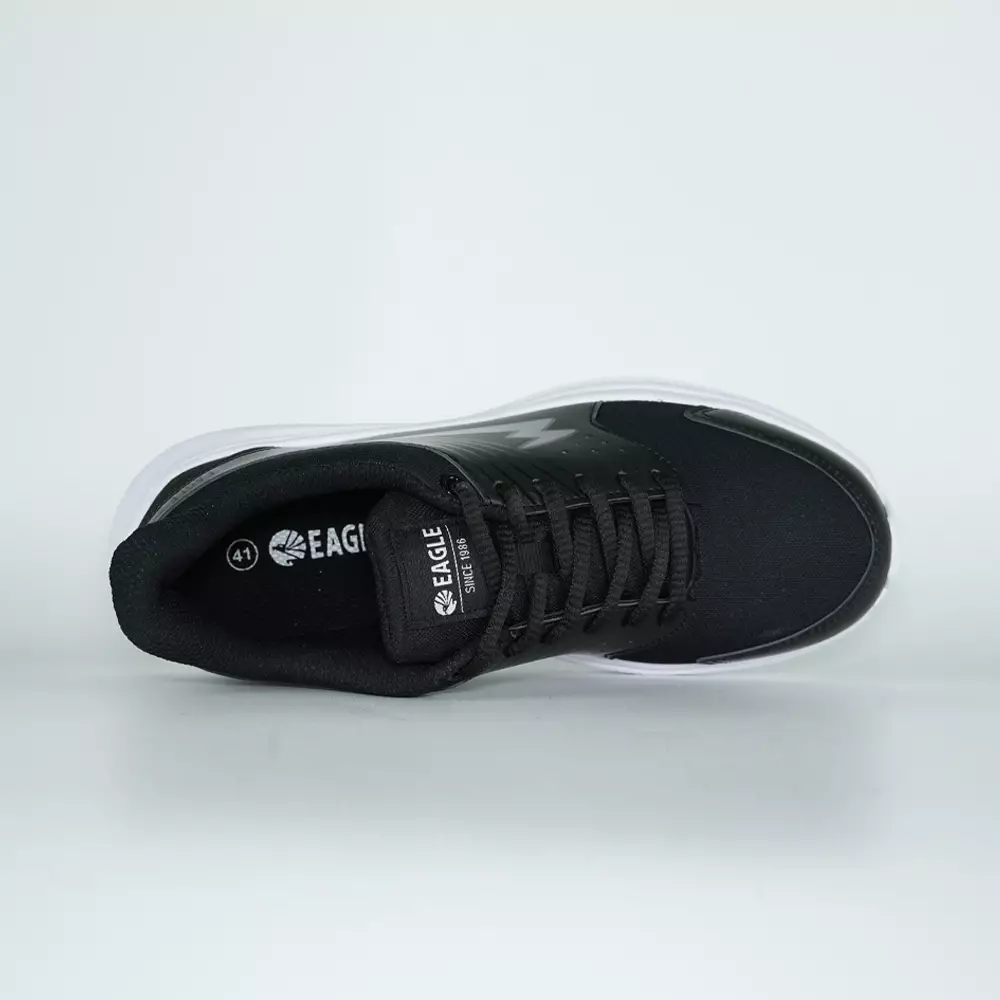 Eagle Sepatu Sekolah Advan - HITAM/PUTIH