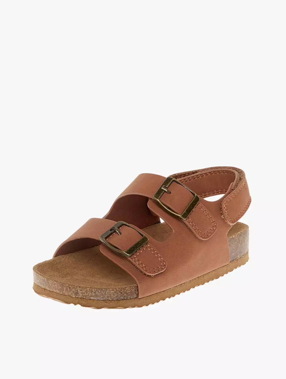 Payless State Street Childrens Youth Fil Sandals - Cognac_06