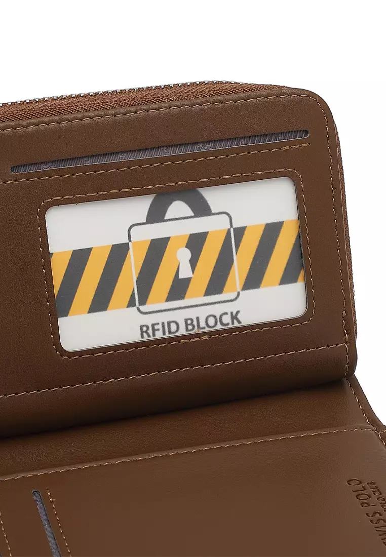 Women's Monogram Long Wallet / Purse (Dompet Panjang Wanita) - Cokelat