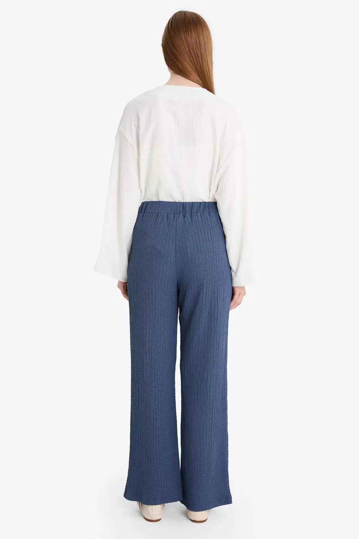 Relax Fit Wrap Trousers E3436Ax25Sm