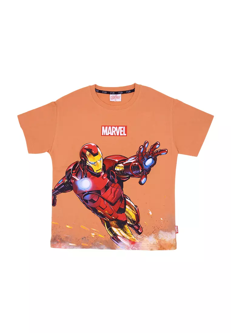 Boys Licensed Oversize Graphic T-Shirt "Blast Iron Man"