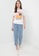 LC WAIKIKI white Crew Neck Printed Short Sleeve Cotton Women's T-Shirt 17C69AA06408CBGS_4
