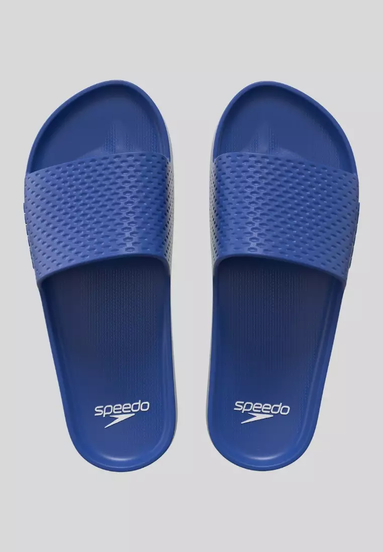 Discount on Speedo  shoes - SKU: Male Navy Speedo Essential Slide
