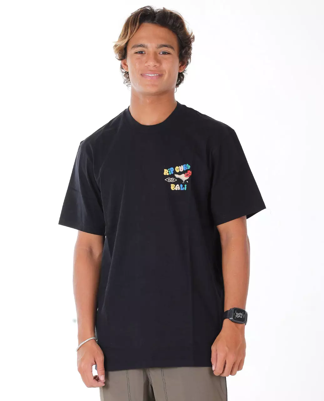 Rip Curl Men Bali Putu Surya Culture Tee - Black