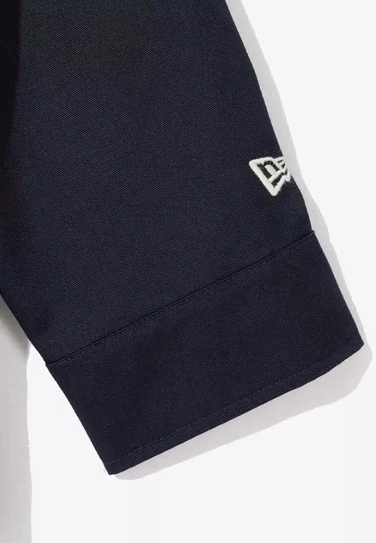 New York Yankees MLB Coach Jacket Navy