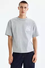 Grey Melange Dusty Light