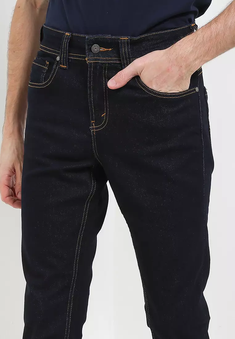 Fashion Slim Stretch Fit Denim Pants SLS487A