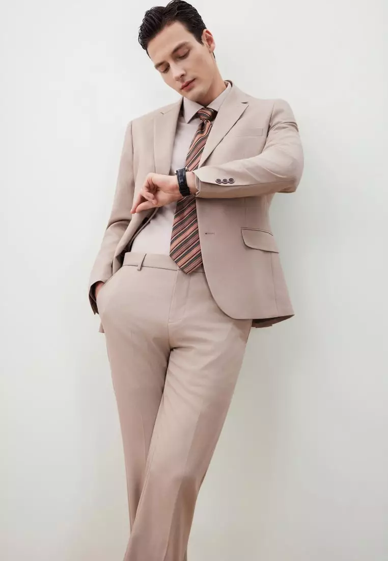 G2000 Teflon Stain-Resistant & Easy Care Smart Fit Twill Suit Blazer