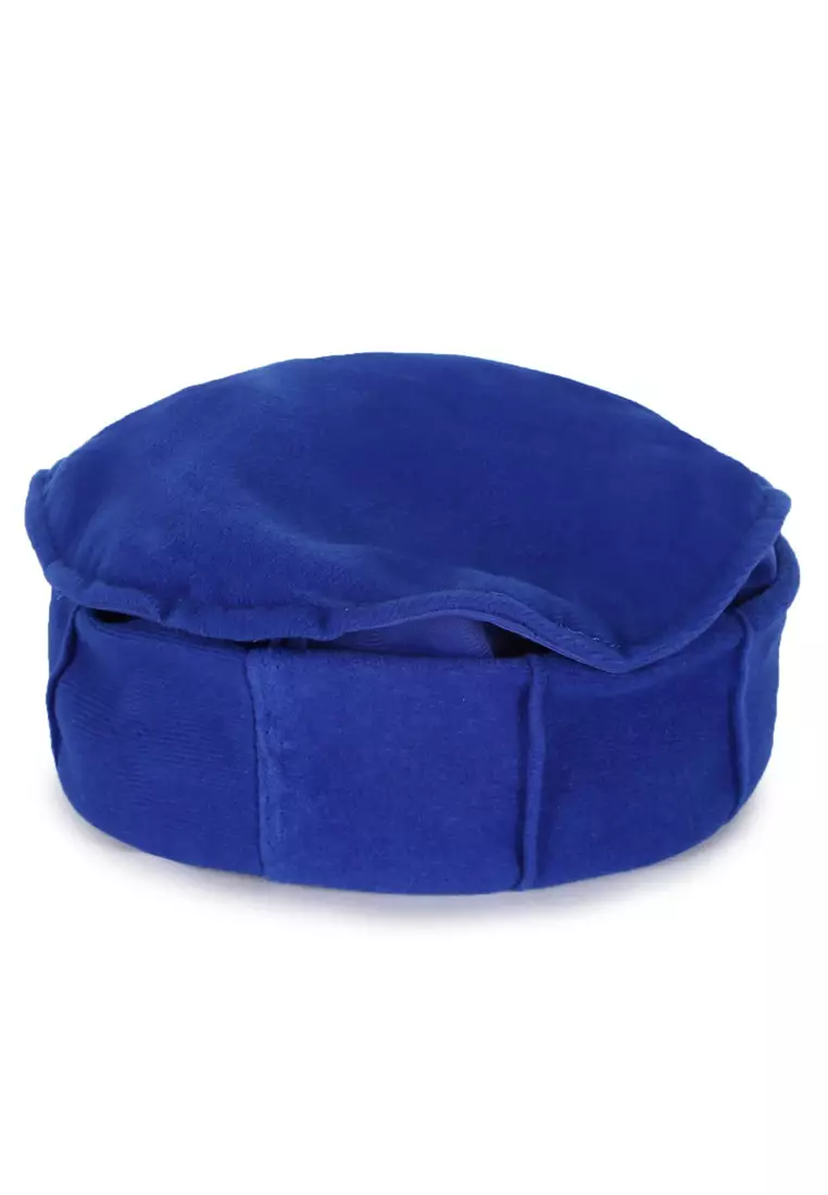 Zayidan Peci Kopiah Muslim Pria Pakol - Biru