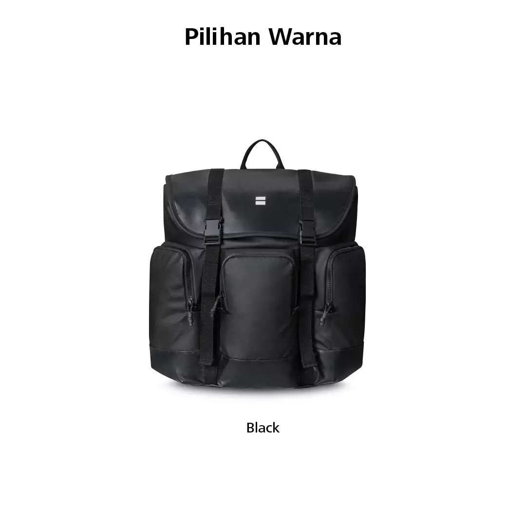 Jual Bodypack Bodypack Tri Hector Laptop Backpack Black Original 2024